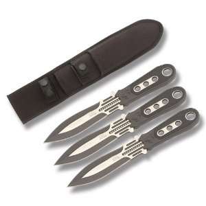  Colt Set of (3) Throwing Knives with Nylon Belt Shea 