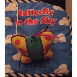  Lamaze, Butterfly in the Sky, Soft Baby Book Toys & Games