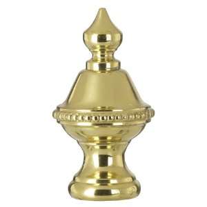  Brass Finish Knob Lamp Shade Finial