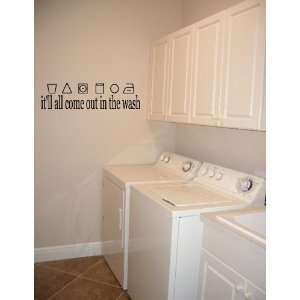  wall quotes laundry room sayings home art decor decal 