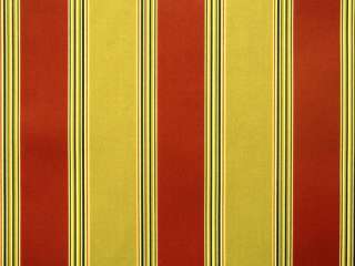 Red Camel Stripe Outdoor Fabric  