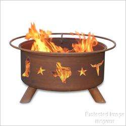 TEXAS COWBOY OUTDOOR PATIO FIREPIT GRILL Fire pit New  