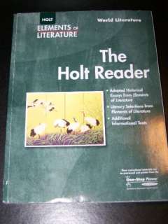    Elements of Literature World Literature (World Literature 2006