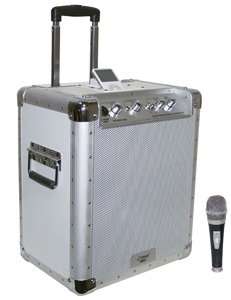  Pyle PCMX240I Battery Powered Portable PA System with Ipod 