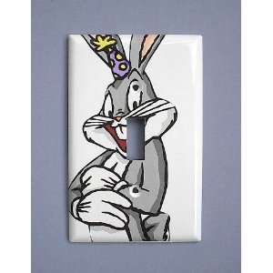  Looney Tunes Toons BUGS BUNNY Single Switch Plate 