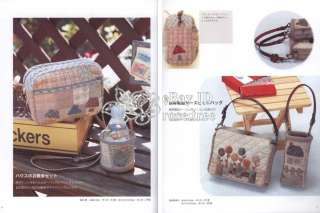 Little Gems Quilt Patchwork Bag Japanese Pattern Book  