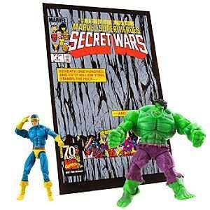   Marvel Universe Comic Pack Hulk and Cyclops Action Figure Set Toys