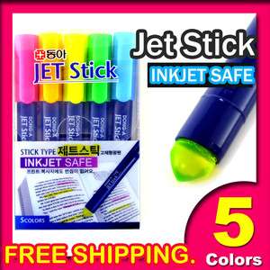   Fluorescent Highlighter Marker Pens Text Liner INK SAFE  