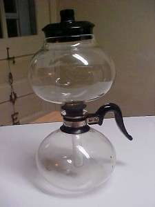   GLASS PYREX SILEX VACUUM COFFEE POT PERCOLATOR MAKER LK 8 8 CUP  