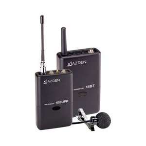 Azden Wireless UHF Lavalier Microphone System Musical 