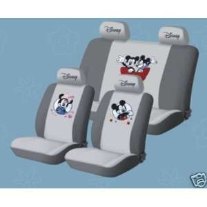  Car Seat Cover   10pcs Full Setnew Mickey Mouse Gary . Automotive