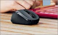NEW Microsoft Wireless Mobile Laptop Mouse 3500   GMF 00014   Sea Blue 