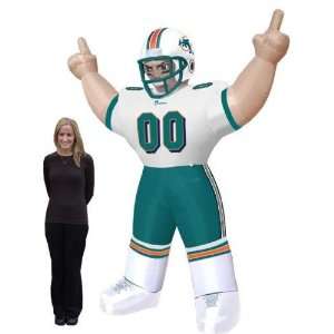  Dolphins NFL Air Blown Inflatable Tiny Lawn Figure/Football Player 