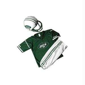   Jets Youth NFL Team Helmet and Uniform Set (Medium)
