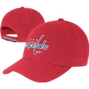 Washington Capitals Youth Team Logo Adjustable Hat  Sports 