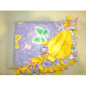  Butterfly Fleece Blanket