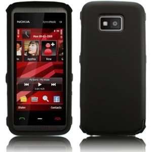   Black Armor Shell Case/Cover for Nokia 5530 Cell Phones & Accessories