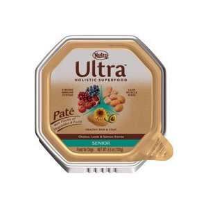  Nutro ULTRA Senior Pate Dog Food 24/3.5 oz flex trays 