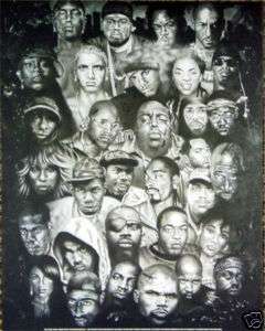 TUPAC SHAKUR Notorious B.I.G. Hip Hop Rap 2PAC Poster  
