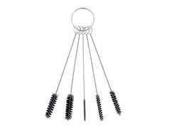 Set of 5 cleaning brushes on a removable ring. Used for cleaning 