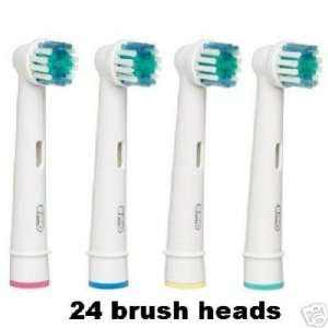  Oral B EB17 4 Braun FlexiSoft 24 Brush Heads
