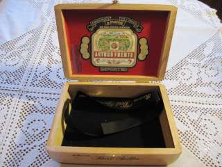 Beautiful ~ DEEP SIZED Wooden Cigar Box ~ A. Fuente Best Seller 8.25 x 
