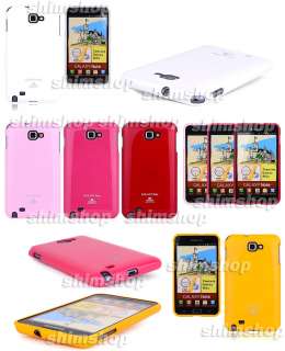 Samsung Galaxy Note GT N7000 I9220 Lime TPU Gel Jelly Case Cover Cases 