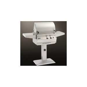 A430S 2E1N P6 Stainless Steel / Natural Gas 26 Patio Post Mount Grill 