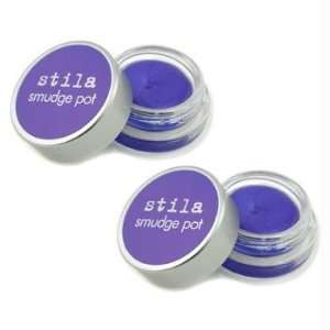 Stila Smudge Pots Gel Eye Liner Duo Pack   # 23 Electric Blue   2x4g/0 