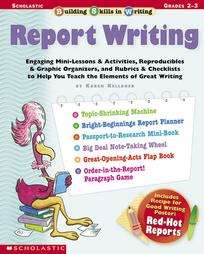 Building skills in Writing Report Writing Grades 2 3  