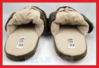 Brown Pug Indoor Slipper   Plush Shoes Footwear ADULT  