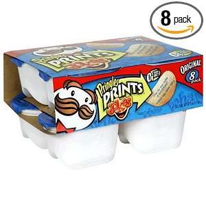 Pringles Prints Potato Crisps, Original, 8 Count Packages (Pack of 8 