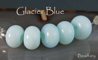 glacier blues made with beautiful ice blue glass