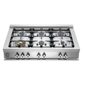  36 Pro Style Gas Rangetop with 6 Sealed Burners C