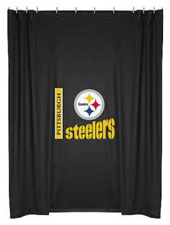 NEW Pittsburgh Steelers Fabric Shower Curtain IN STOCK  