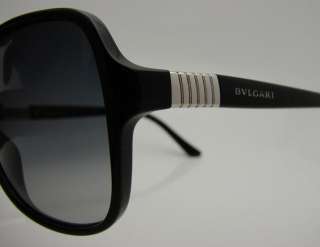 Authentic BVLGARI Black Sunglasses 8063   501/8G *NEW*  