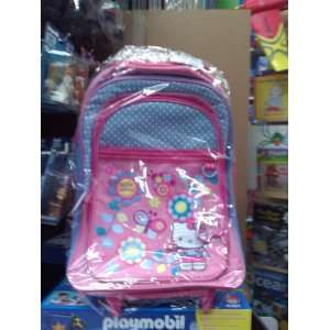  Hello Kitty Rolling Backpack Sunny 