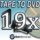 VHS TO DVD CAMCORDER TAPES TO DVD SERVICE X 19 TAPES