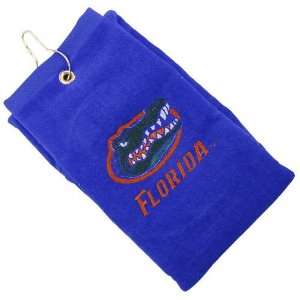   Gators Royal Blue Embroidered Velour Golf Towel