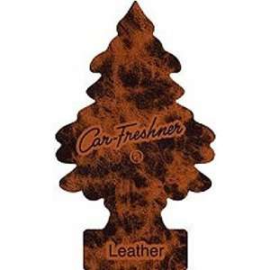   Trees Air Freshener Leather Scent   3 Trees per Pac Automotive