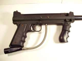 THIS TIPPMANN 98 PAINTBALL MARKER GUN LOOKS TO BE IN GOOD SHAPE