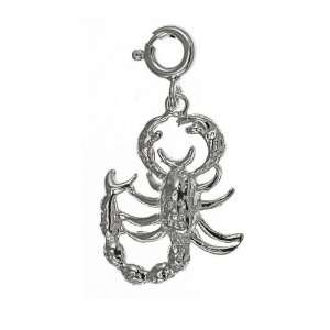   CleverSilvers Sterling Silver Pendant Scorpion CleverSilver Jewelry