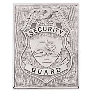  Security Guard Badge (Silver)