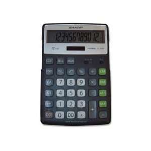  12 Digit Calculator,Semi Desktop,5 1/2 quot;x7 3/4 quot;x7 