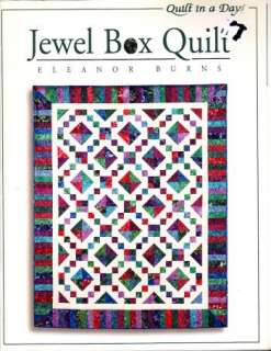 Jewel Box Quilt by Eleanor Burns (quilt in a day series) 0922705917 