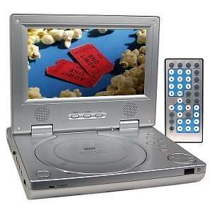  Widescreen Portable DVD Player w/Carrying Case (Silver) Electronics