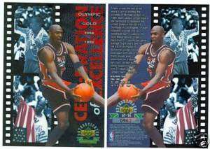 Michael Jordan USA 1998 Upper Deck Authenticated Card  