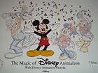 MICKEY MOUSE ~ LIGHTS CAMERA ACTION HAND PAINTED GALLERY CEL 