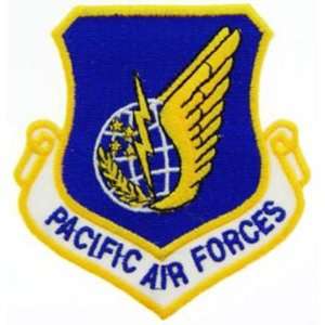 U.S. Air Force Pacific Air Forces Shield Patch Blue 