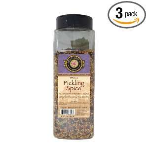 Spice Appeal Pickling Spice whole, 14 Ounce Jars (Pack of 3)  